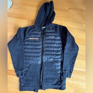 Columbia Jacket—Boston College. Black. Small.